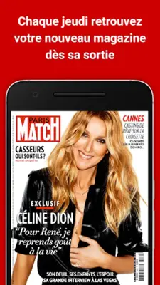 L'ancienne app Paris Match android App screenshot 4